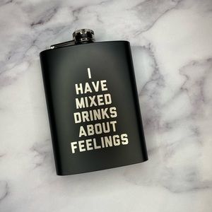 New Stainless Steel Statement Flask Christmas gift